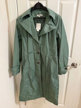 NWT VIA SPIAGA TRENCH COAT SMALL
